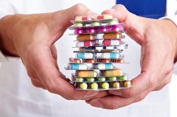 Medication for calcareous prostatitis